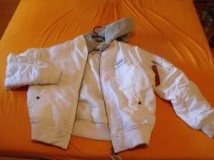 Thomsterjacke mit Kaputze