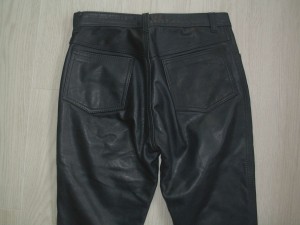 Die Lederhose von hinten Detail