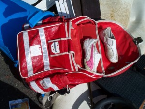 Da gab es kein Halten: Dieser Rucksack mit Inhalt musste auf jeden Fall in meine Sammlung!