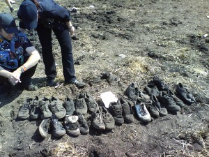 Schlammschuhe in Wacken