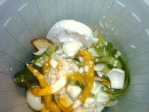 Ja jetzt haben wir den Salat und was brauchen wir dafür ? Richtig ein Dressing...