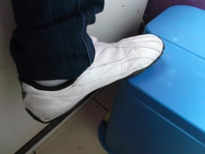 Anjas Pumas sind schon verdammt nahe am Mülleimer. Ob ihnen die akute Gefahr bewusst ist?