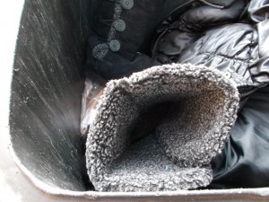 Ein letzter Einblick in das verlatschte Innere des UGGs.