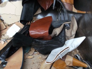 Nicht nur die superspitzen Stiefel mit dem Strickschaft hat es &quot;lethal&quot; erwischt!