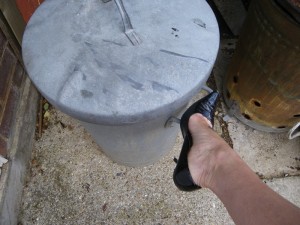 ab in die Tonne