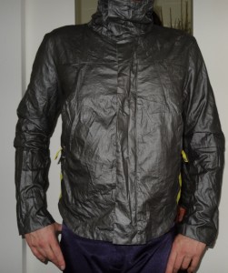 Graue Windjacke von Diesel