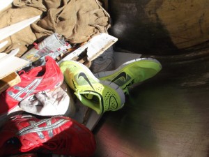Wieviele dieser Neon Nike Frees schon im Sperrmüll gelandet sind?