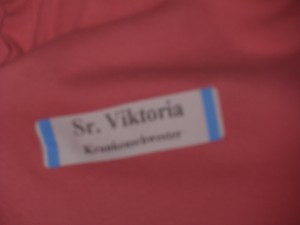 Na da schau her. Eine Krankenschwester