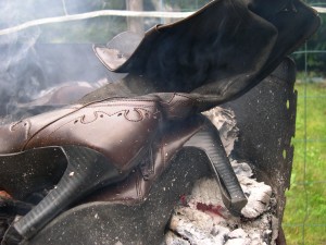 ca chauffe malgré l eau qui est censé retardé l inévitable !!