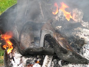 doucement le feu gagne du terrain!!rien ne serras épargné !!