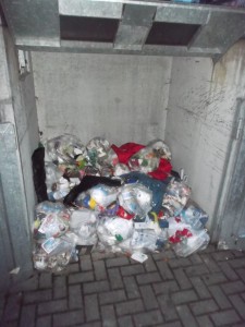 Müll0214 054.jpg (302.75 KiB) 10040 mal betrachtet Dort gehört normalerweise ein 1,1 cbm-Müllcontainer hin.