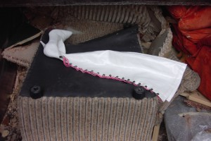 Dieser Stiefel ist nach dem Pressvorgang technisch k. o.!