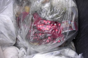 Müll0409 022.jpg (275.66 KiB) 9351 mal betrachtet Selbst aus dem Müllbeutel schimmert das sündige Lumpchen noch verführerisch!