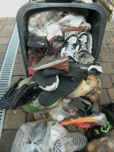 Eine &quot;bunte Mischung&quot; Restmüll.