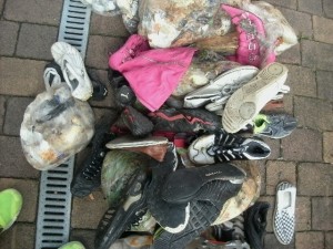 So geile Schuhe und solch ein schäbiges Ende!