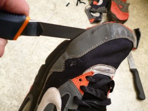 nun zum linken Air Max