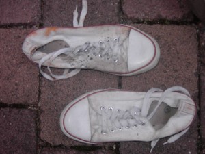 Lauras erstmal gerettete Müll-Chucks.