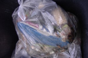 Aber auch Lieblingsturnis müssen in diesem Haushalt in den siffigen Küchenmüllbeutel!