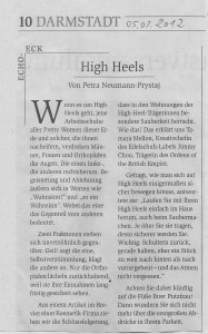 Was doch High Heels so alles bewirken (können)!