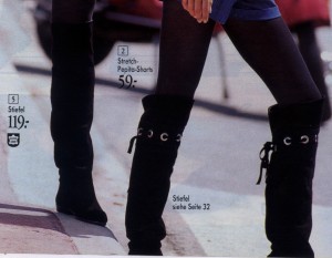 Quelle: Versandhauskataloge um 1992-94
