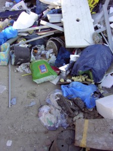 Müllkippe02 024.jpg (301.94 KiB) 10314 mal betrachtet Bald wären auch die Skaterschuhe vom Verdichter bzw. Radlader plattgewalzt und für immer getrennt worden.