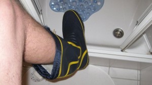 und dieser Stiefel wird wohl auch bald dran glauben müssen