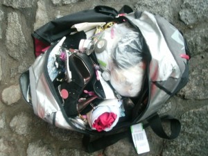 Müll1212 019.jpg (308.7 KiB) 11809 mal betrachtet Was so alles in eine alte ausgediente Sporttasche an Abfall passt.